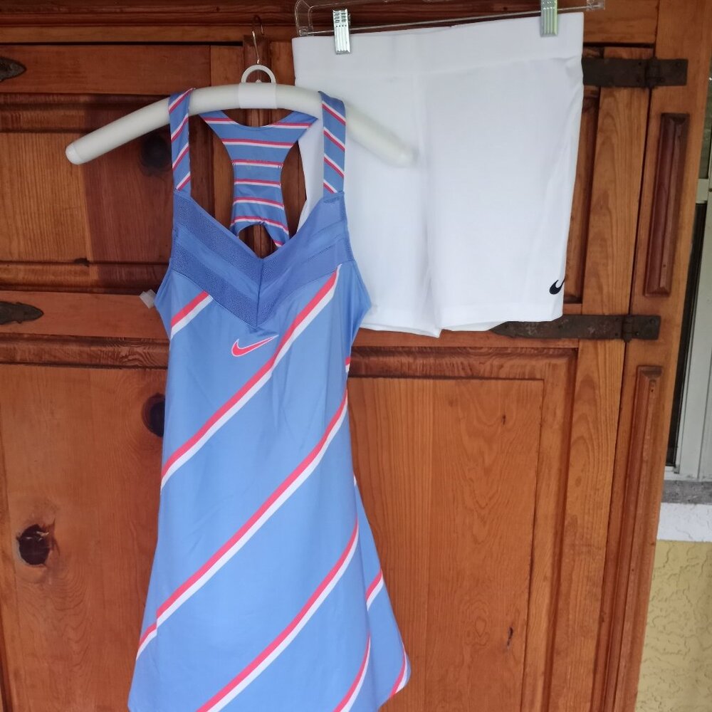 Nike racerback tank dress and short set - Picture 3 of 15